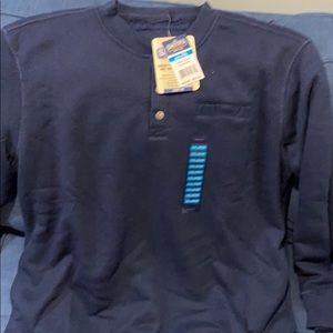 Smiths Sherpa lined thermal knit Henley